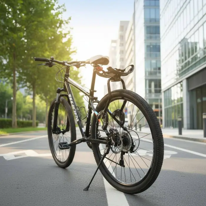 Porte-vélos de montagne réglable pour porte-bagages arrière de vélo
