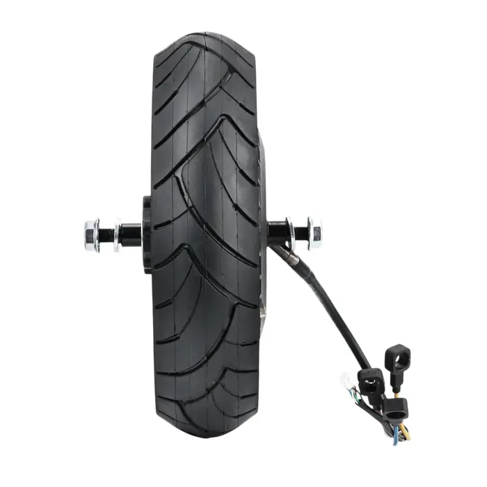 Moteur d'origine 850W 48V pour scooter électrique Segway MAX G3 avec roue arrière et pneu à vide auto-cicatrisant vert performance robuste