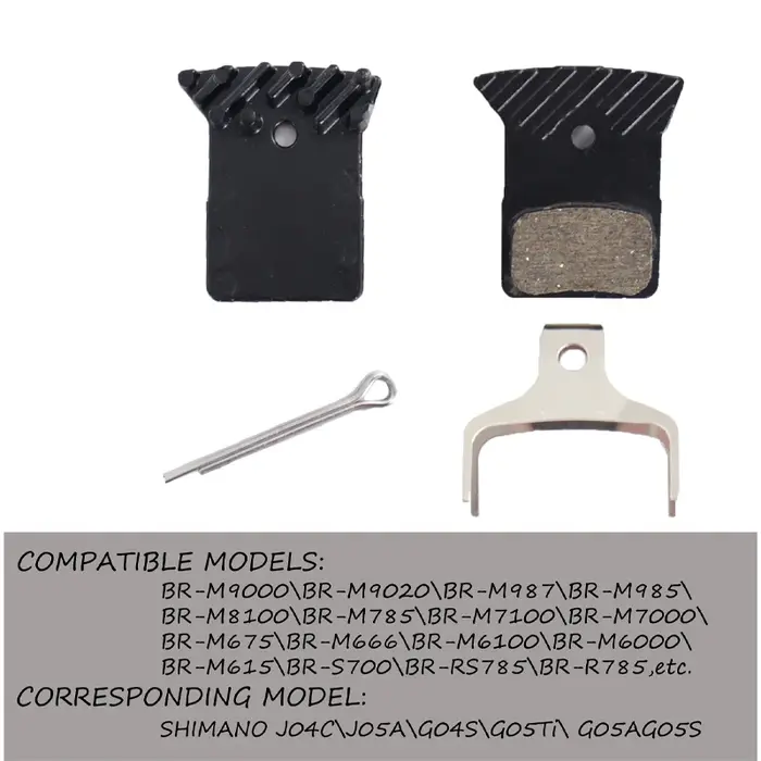 Plaquettes de frein à disque de vélo