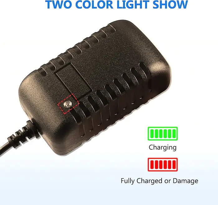 Chargeur 24V pour Razor E200 E200S E175 E300 E300S E125 E150 E500 E500S PR200 E225S E325S MX350 MX400 ZR350 Pocket Mod