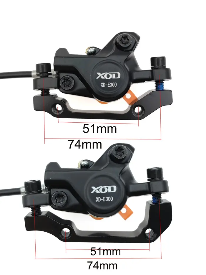 XOD e-bike vélo pliant électrique vtt frein à disque hydraulique mise hors tension pour la conduite