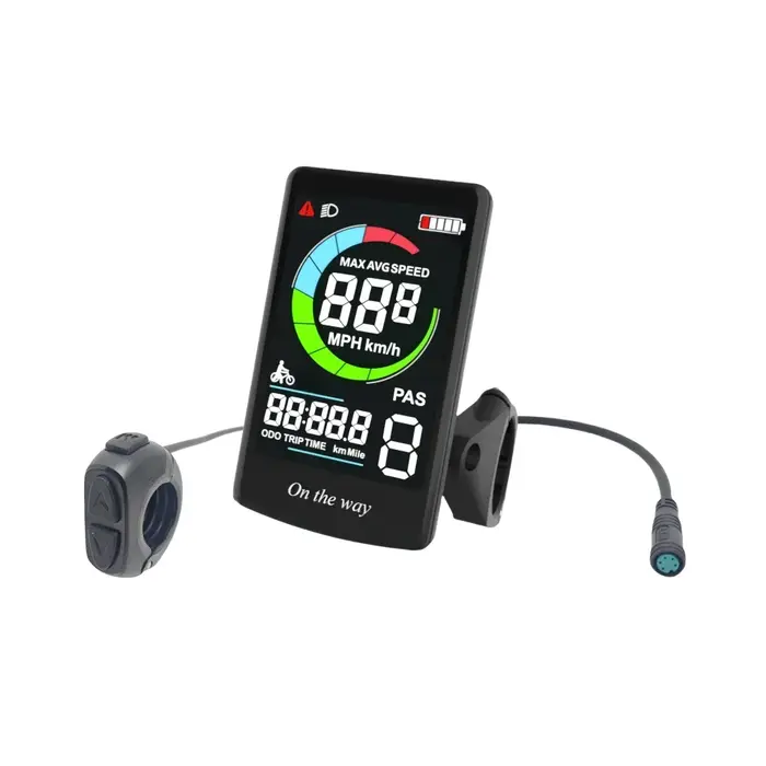 Ebike LCD affichage C13 UART HMI pour Bafang moteur d'entraînement central BBS01 BBS02B BBSHD Conversion