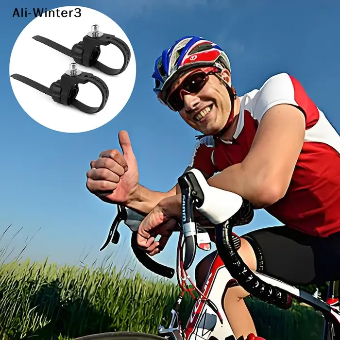 Support de fixation pour fourche de vélo en 2 pièces