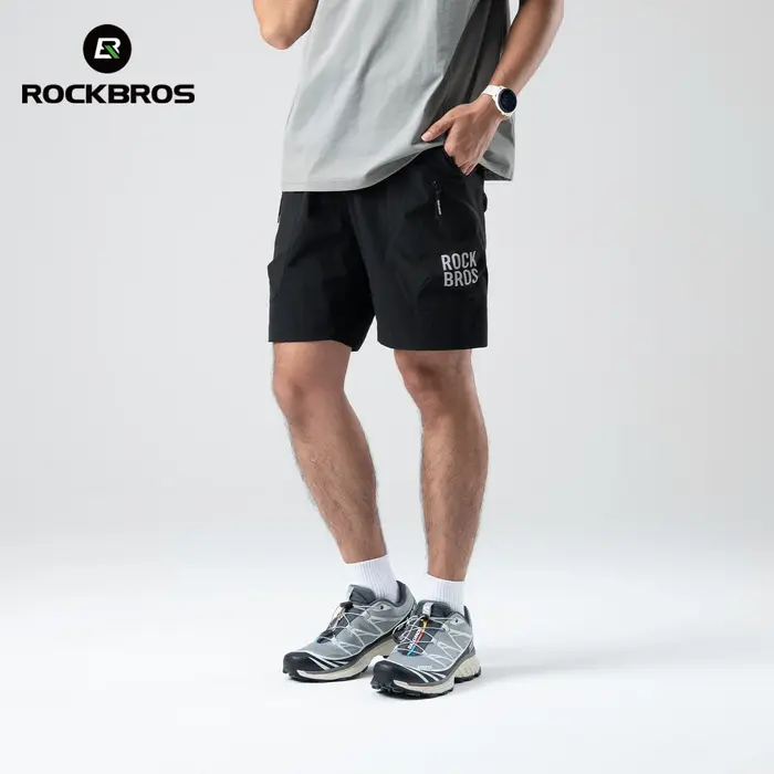 ROCKBROS – short de cyclisme d'été, respirant, pour vtt, Sport sur route, réfléchissant, confortable