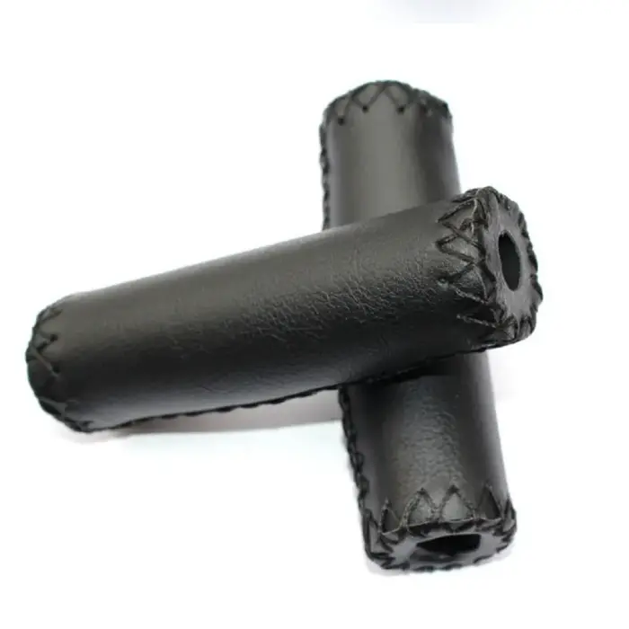 Poignée cousue à la main pour guidon de vélo
