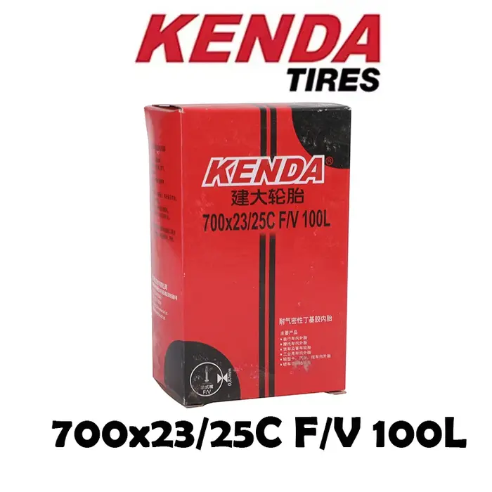1 pièces KENDA chambre à air de pneu de vélo 700C 18-23C 23-25C 28-32C 35-43C 45C caméra Schrader Presta valve