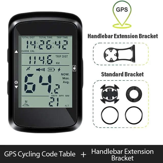 NEWBOLER ordinateur de vélo GPS sans fil