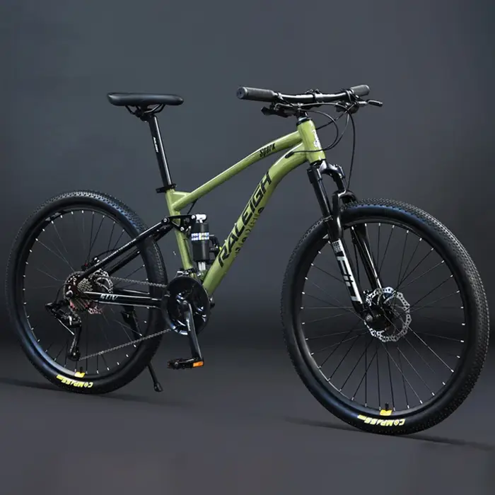 26 pouces 29 pouces queue souple VTT vtt descente vélo de montagne Double amortissement vélo gravier Cross Country Dirt Bike