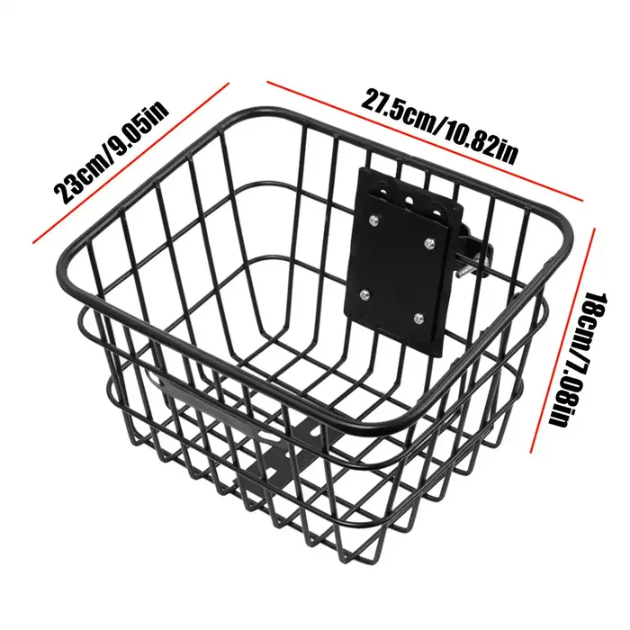 Panier de Scooter électrique détachable en fer