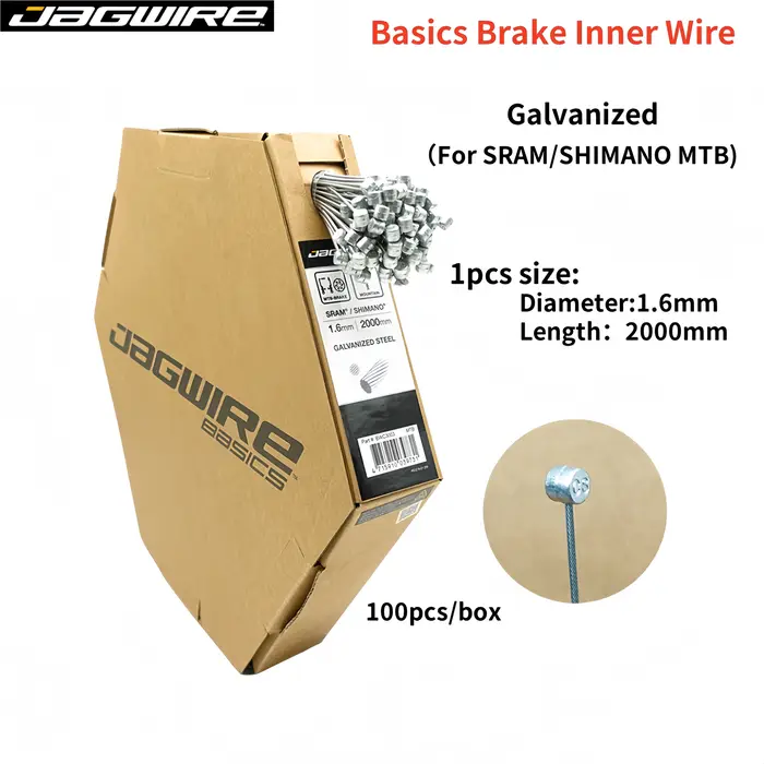 JAGWIRE changement de vitesse/fil intérieur de frein lisse en acier inoxydable Elite poli Ultra vélo