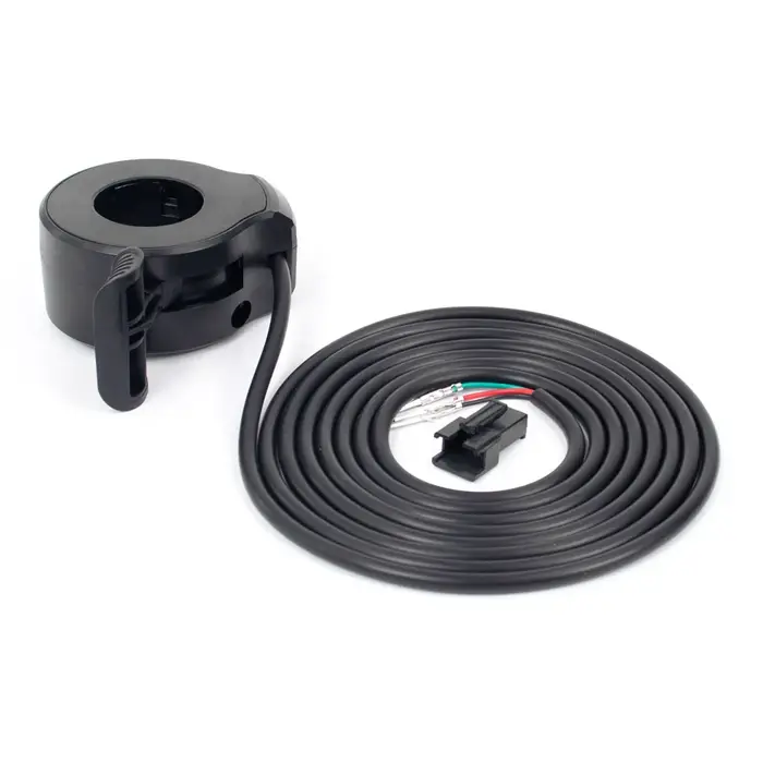 Accélérateur au pouce pour vélo électrique, contrôle de vitesse 130X, 3 broches, connecteur de prise