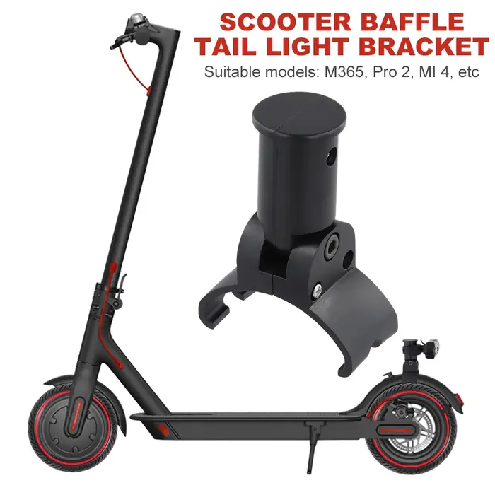 Support de garde-boue arrière réglable pour trottinette électrique