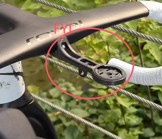 Support d'ordinateur de vélo en carbone 10g