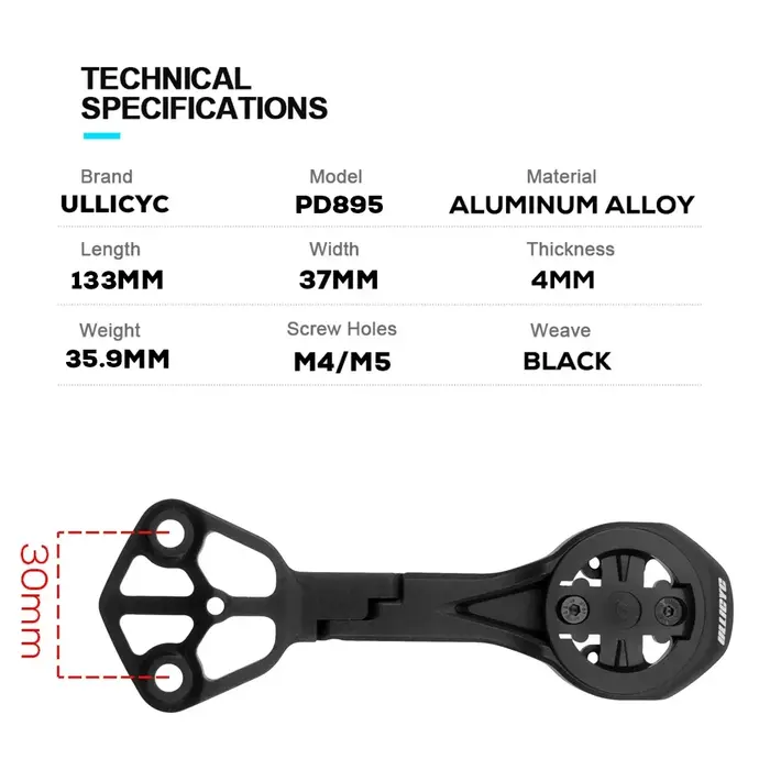 Support d'ordinateur pour guidon Pinarello F12 Dogma F MOST Ultra Talon