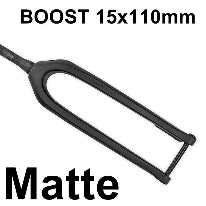 Boost-Fourche de Descente VTT 29er en Carbone Rigide, Conique Max Opathy 110, 3.0x15mm