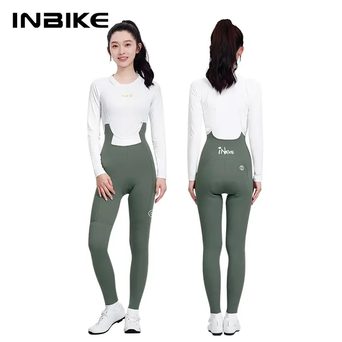INBIKE – pantalon à bretelles pour femme