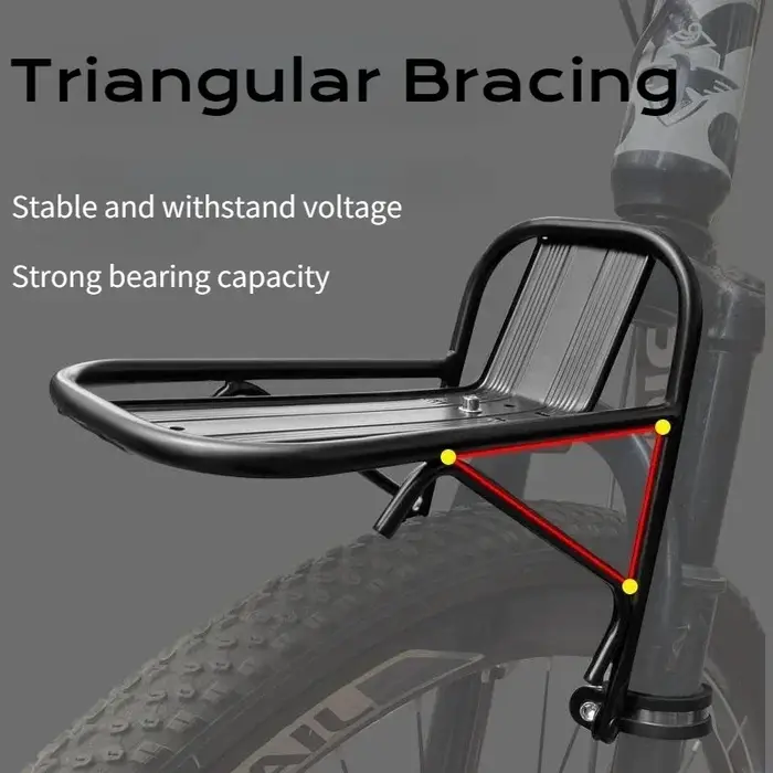 Support de panier avant de vélo