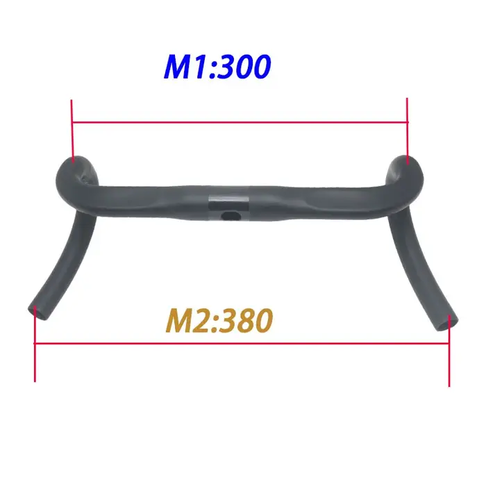 Di2 T1000 guidon en carbone guidon de vélo de route de course tige en carbone câble interne intégré 