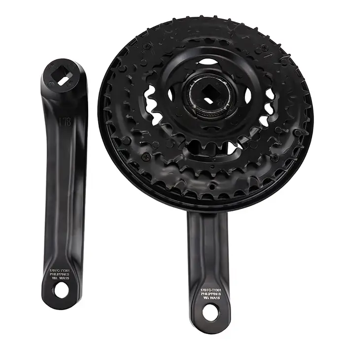 SHIMANO TOURNEY TY FC TY301 pédalier de VTT 42-34-24T 170MM 3X8/7/6 vitesses pièces de vélo de roue à chaîne