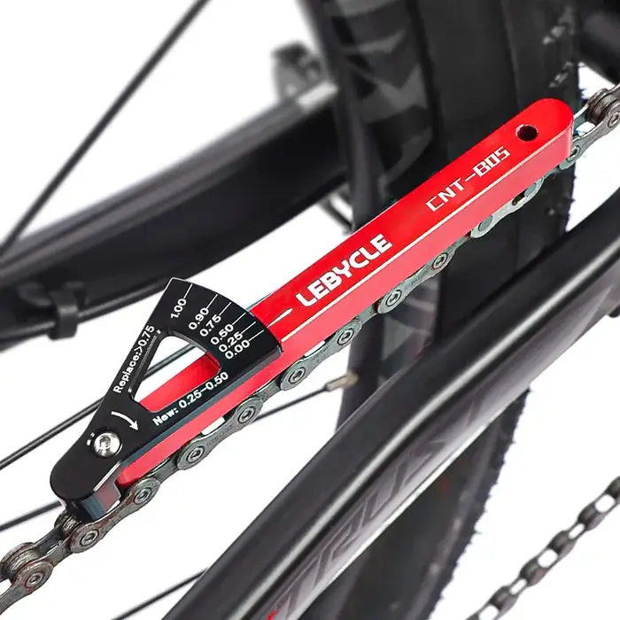 Outil d'indicateur d'usure de chaîne de vélo LEBYCLE MTB