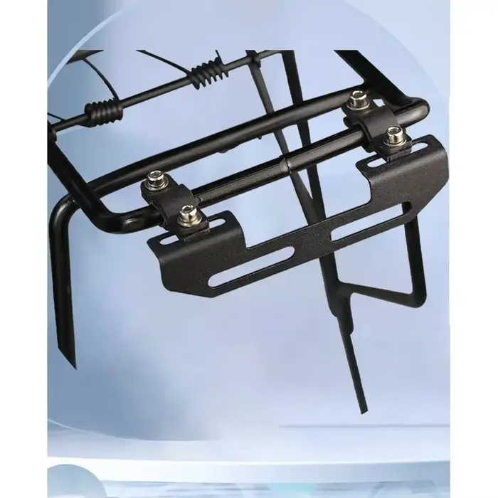 Support de montage de feu arrière léger pour porte-bagages de vélo