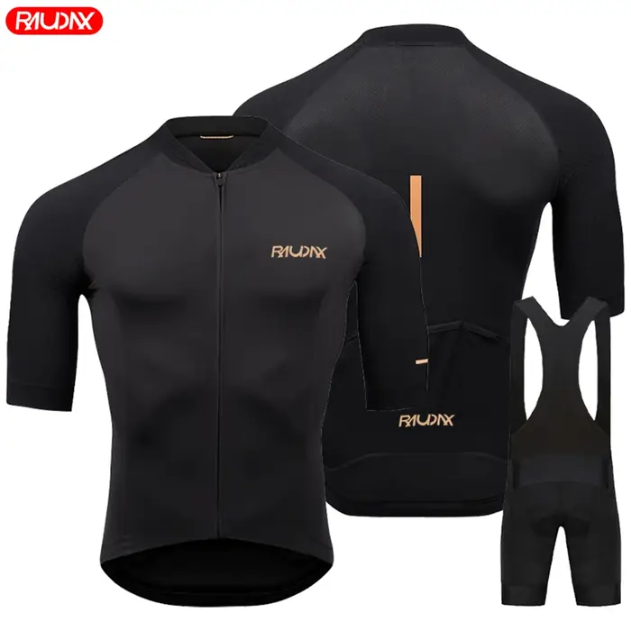 Raudax Team 2024 hommes été à manches courtes Maillot de cyclisme ensemble vtt Maillot Ropa Ciclismo
