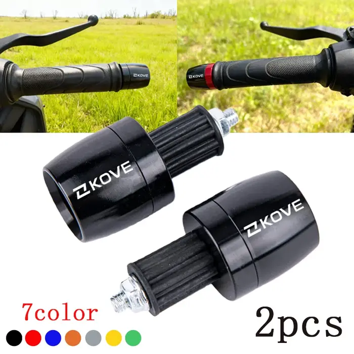 Pour Kove 800x525X 450RR 800 525X450 RR MACBOR X5 accessoires moto 7/8 "22MM poignées de guidon capuchon de barre de poignée bouchons d'extrémité