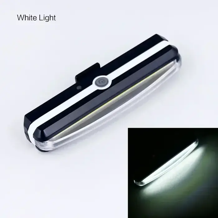 Feu arrière de vélo à reflets COB LED