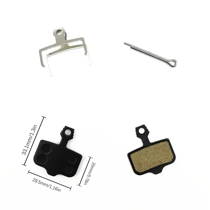 2/4/8/12 paires de plaquettes de frein à disque en résine pour Scooters électriques et VTT, pour Sram Level Elixir DB1/3/5 Dualtron Thunder