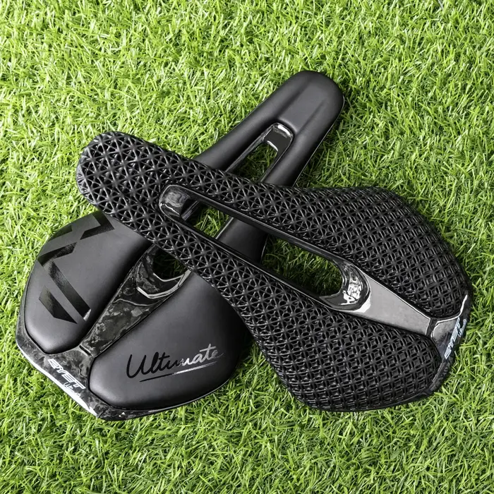 Selle de vélo imprimée en 3D ultralégère en carbone pour VTT