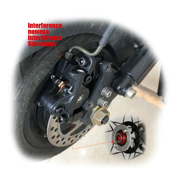 Plaquettes de frein pour scooter électrique