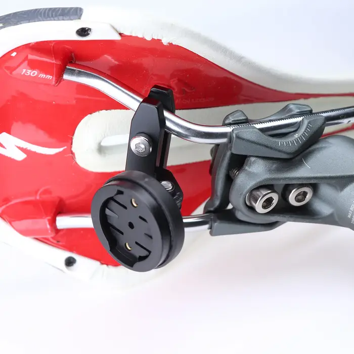 Support de rail de selle de vélo pour radar de rétroviseur Garmin Varia et feux arrière Magene L508 rouge ou blanc pour sécurité cycliste