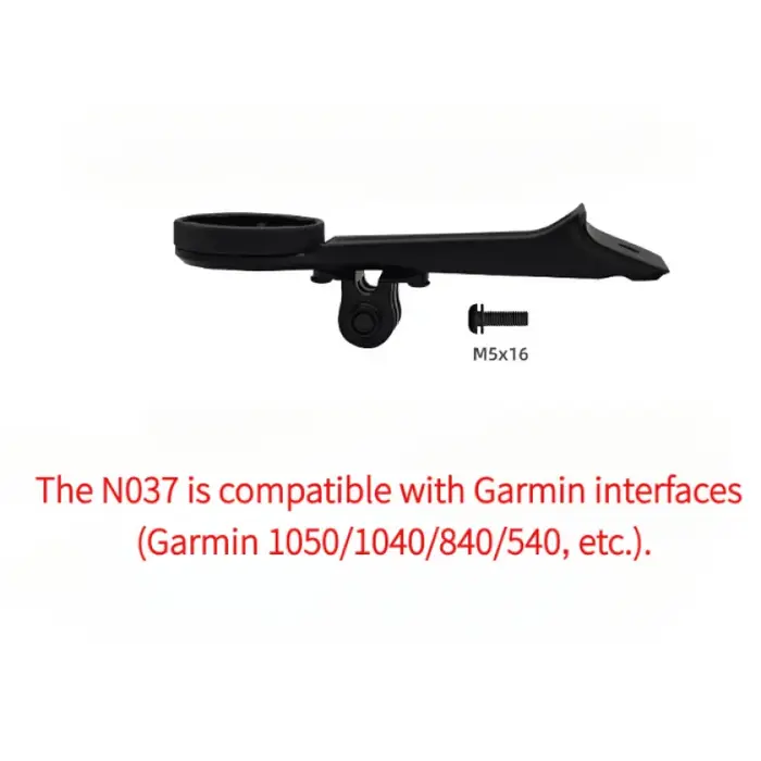 Support d'ordinateur de vélo en aluminium CNC pour guidon intégré Colnago Y1RS CC.Y1 compatible Garmin 1050 1040 et GoPro avec finition anodisée et clips nylon