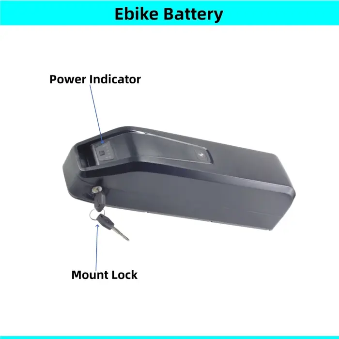 Batterie de vélo électrique lithium-ion Duotts C29 Pro 48v 52v haute capacité 21 à 30 Ah pour Fat Tire ebike puissante 1500w avec design caché et 8 coloris disponibles
