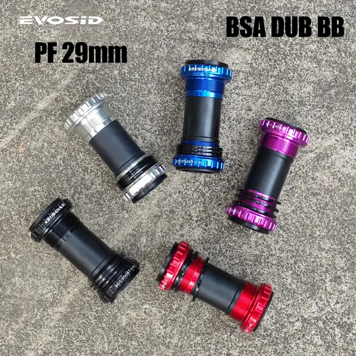 EVOSID DUB BB support de pédalier de vélo vtt BSA 68/73mm fileté/PF 29mm