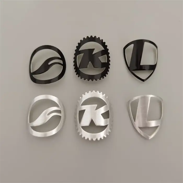 Badge de vélo géant en alliage d'aluminium souple