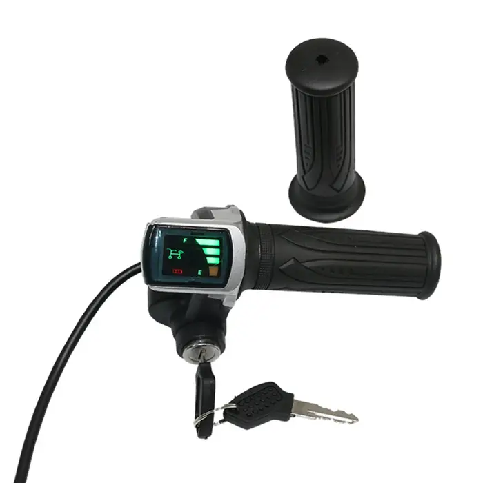 Poignée d'accélérateur de vélo électrique 24V/36V/48V