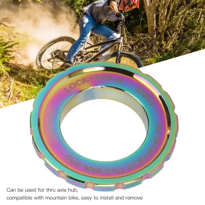 Bague de blocage Centerlock pour moyeu de roue