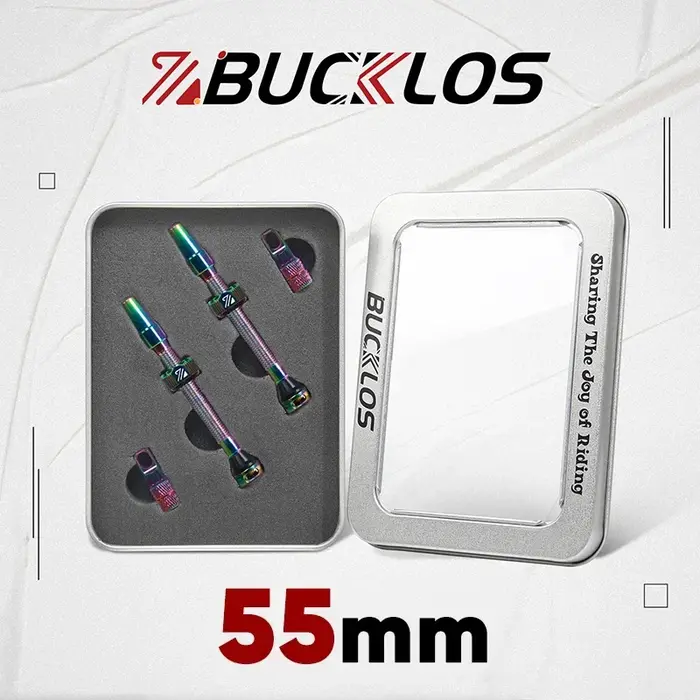 BUCKLOS – Valve Tubeless Presta pour vélo