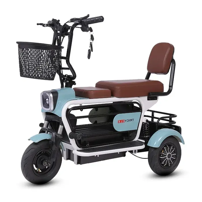 Trottinette Électrique Pliable 2 Places pour Enfant et Parent