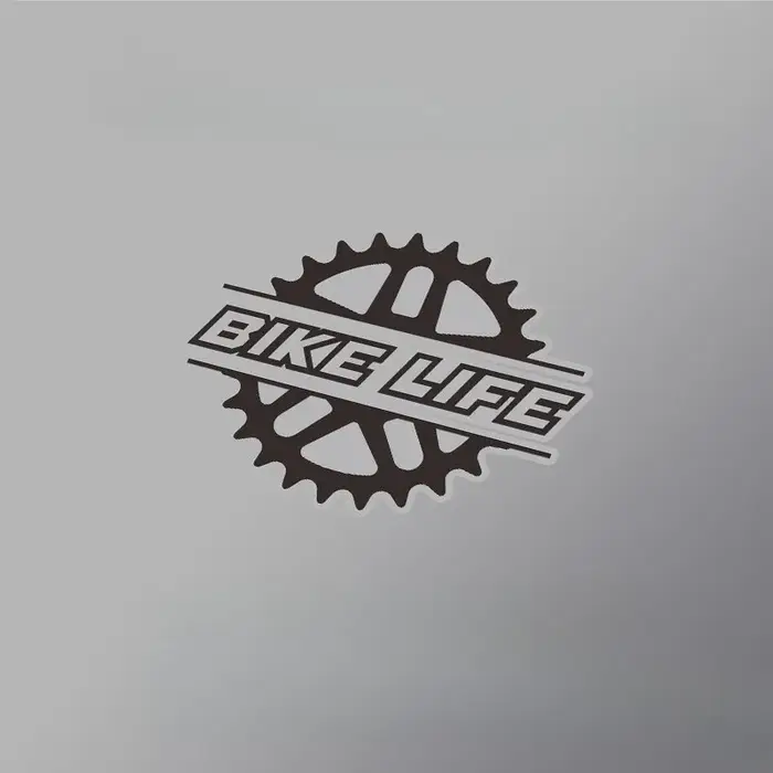 Autocollant décoratif en vinyle imperméable pour cadre de vélo