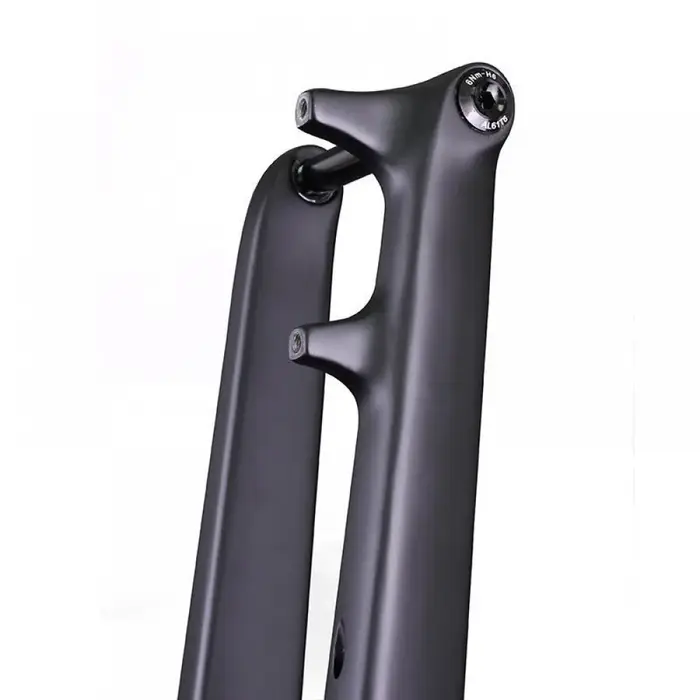 TRIFOX Horquille rigide VTT entièrement en carbone de 29 po – Steerer conique