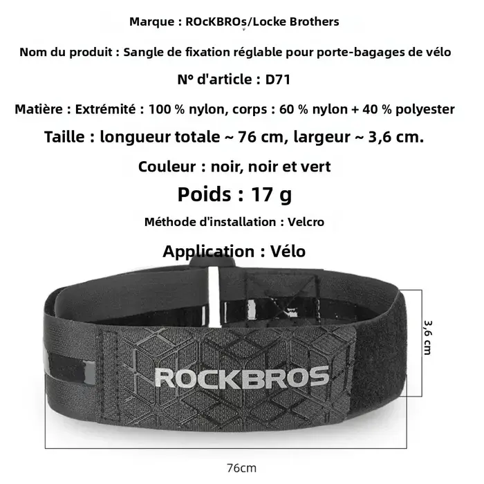 Sangles pour pneus de vélo