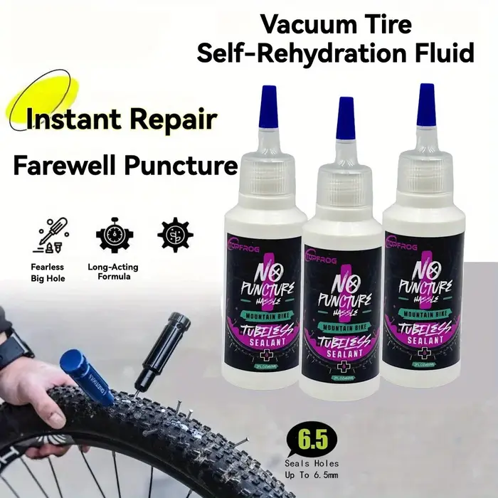 Scellant pour pneus de vélo