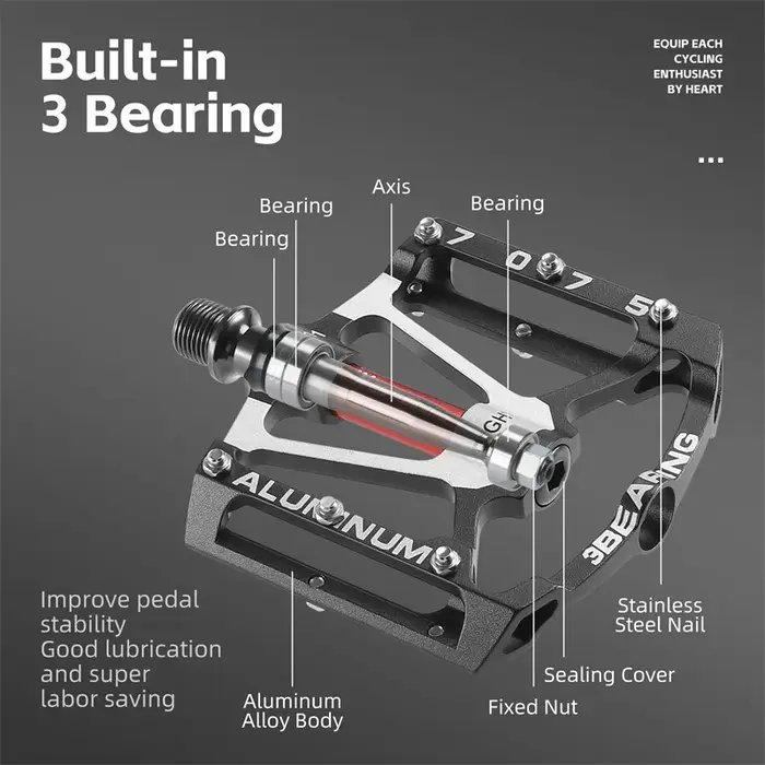 WEST BIKING – pédales de vélo de qualité professionnelle