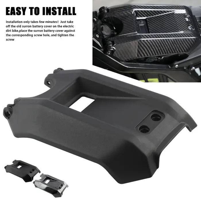 Couvercle de compartiment de batterie pour Pit Dirt Bike, accessoires de Motocross, protection en Fi