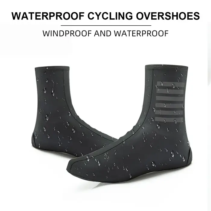 Ykywbike-Couvre-chaussures de cyclisme imperméables