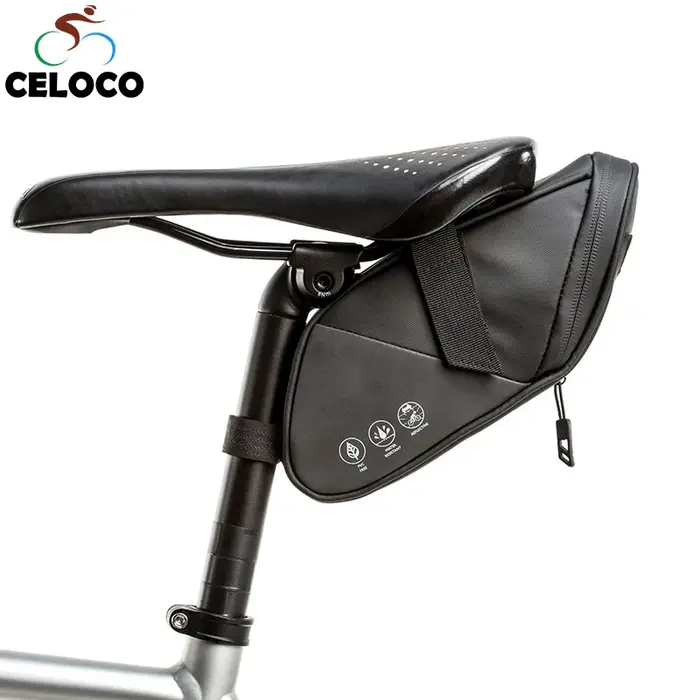 Sac de selle réfléchissant imperméable pour vélo