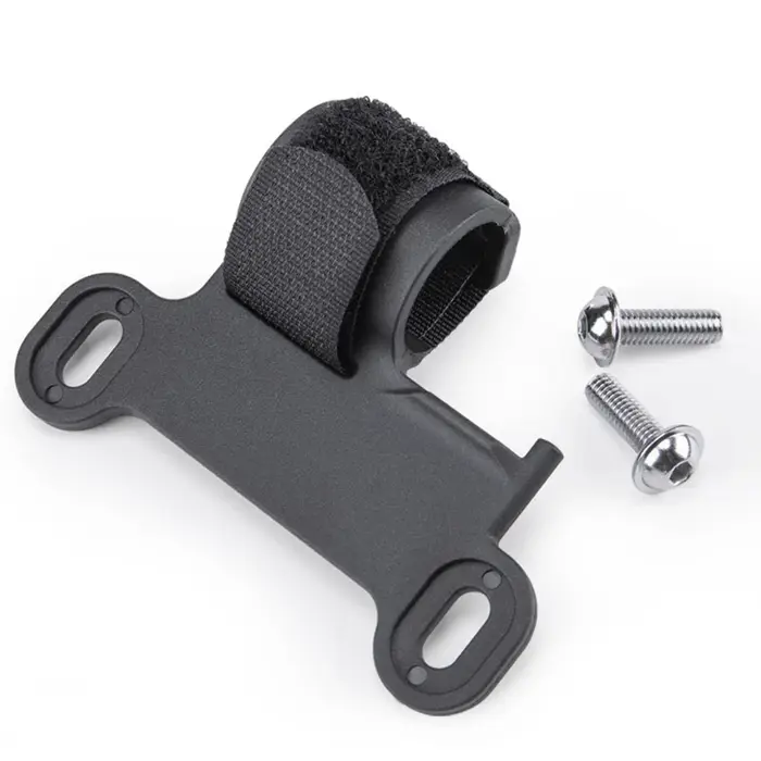Support de pompe à vélo en ABS, double bouche, pince à intervalles d'air, montage rapide, accessoire