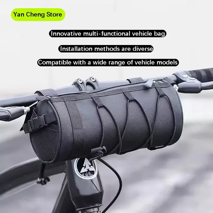 Sacoche de vélo multifonctionnelle portable pour cadre avant